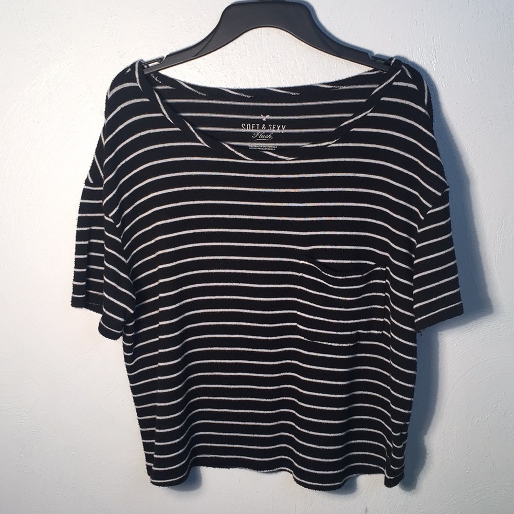 American eagle stripped T